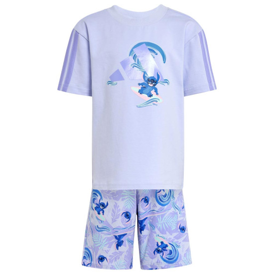 Adidas Παιδικό σετ Disney Lilo & Stitch Tee and Shorts Set Adidas Παιδικό σετ Disney Lilo & Stitch Tee and Shorts Set
